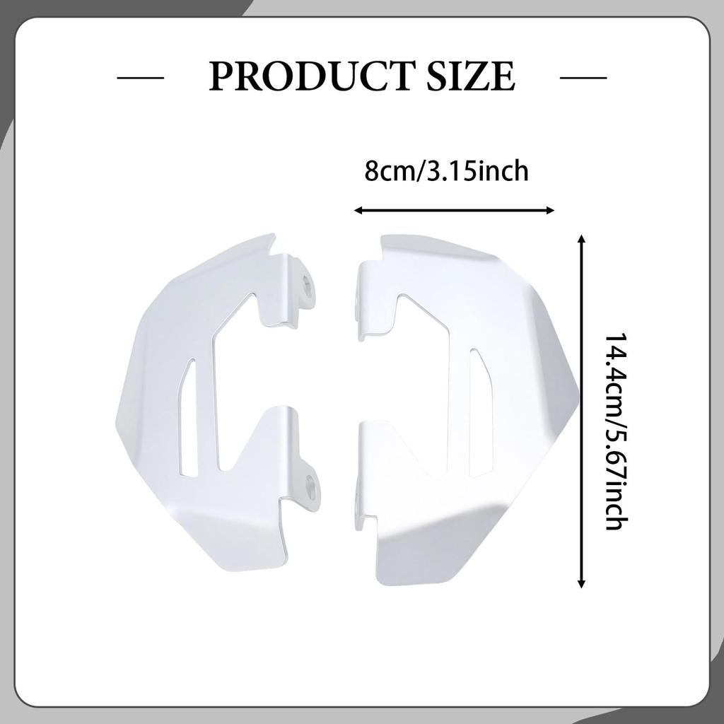 1 Pair Front Brake Disc Caliper Guard CNC Protection Covers for R Ninet