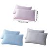 2 Pack Cooling Pillow Covers Ice Silk Fabric Washable Pillowcase 48x74cm Soft Breathable Design with Envelope Closure