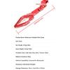 Universal Motorcycle Brake Cable Clamp Zinc Alloy Folding Shock Absorber Buckle Anti-Shake Electric Scooter Clip