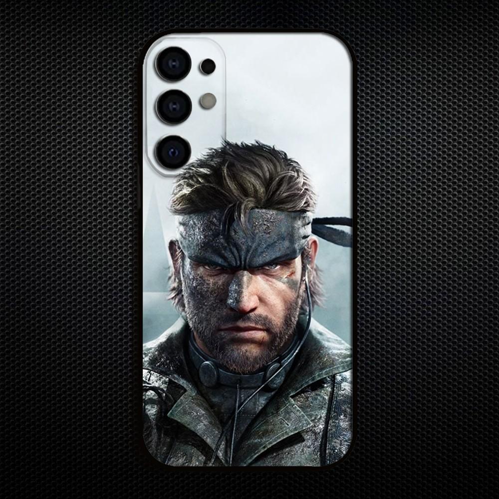 Metal Gear Solid Phone Case For Samsung S25/S24/S23/S22/S21/S20/Plus,Fe,Lite/Others Black Cover