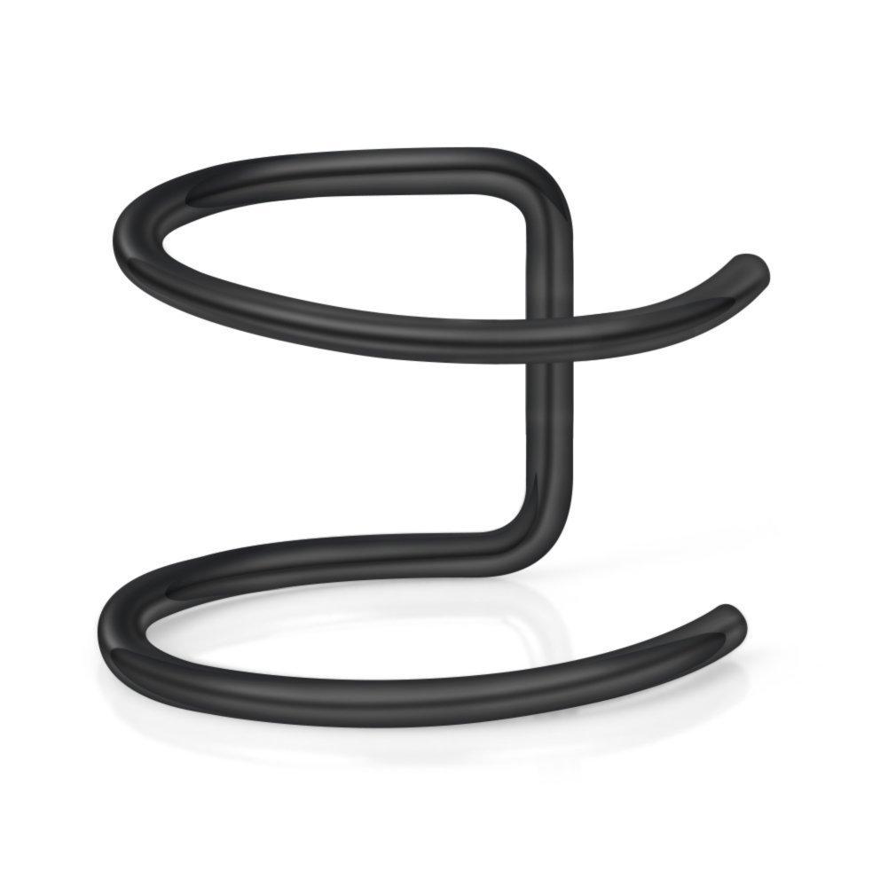 

Клипса для губ, кольцо для губ, клипса для ушей, персонализированный бесплатный пирсинг из нержавеющей стали, поддельные серьги-гвоздики, атмосфера, клипса для ушей, украшения для пирсинга чёрный