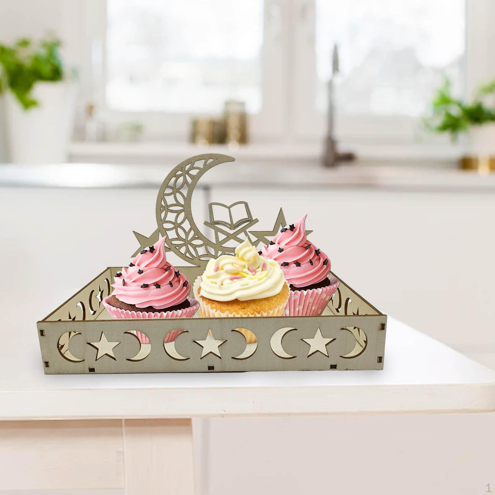 Ид украшения исламский поднос Рамадан DIY сервировка десертная тарелка праздничные — фото 9