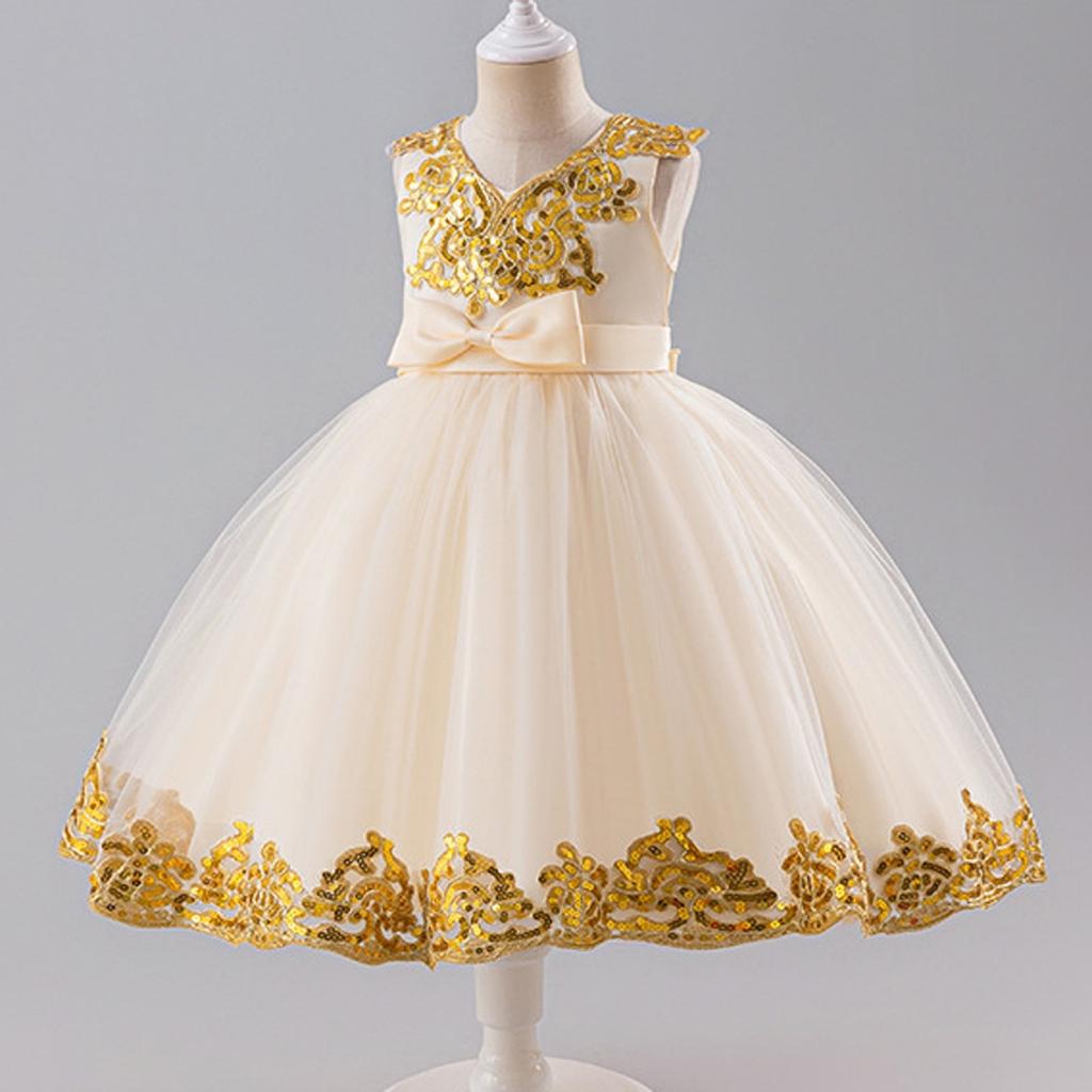 Girls Princess Gown Performance