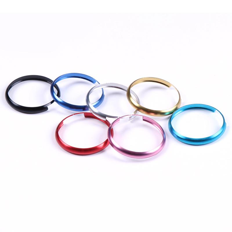Inel de protecție pentru cheie din aliaj de aluminiu, decorare pentru lanț pentru BMW Mini Cooper Clubman Countryman, accesoriu pentru automobile.
