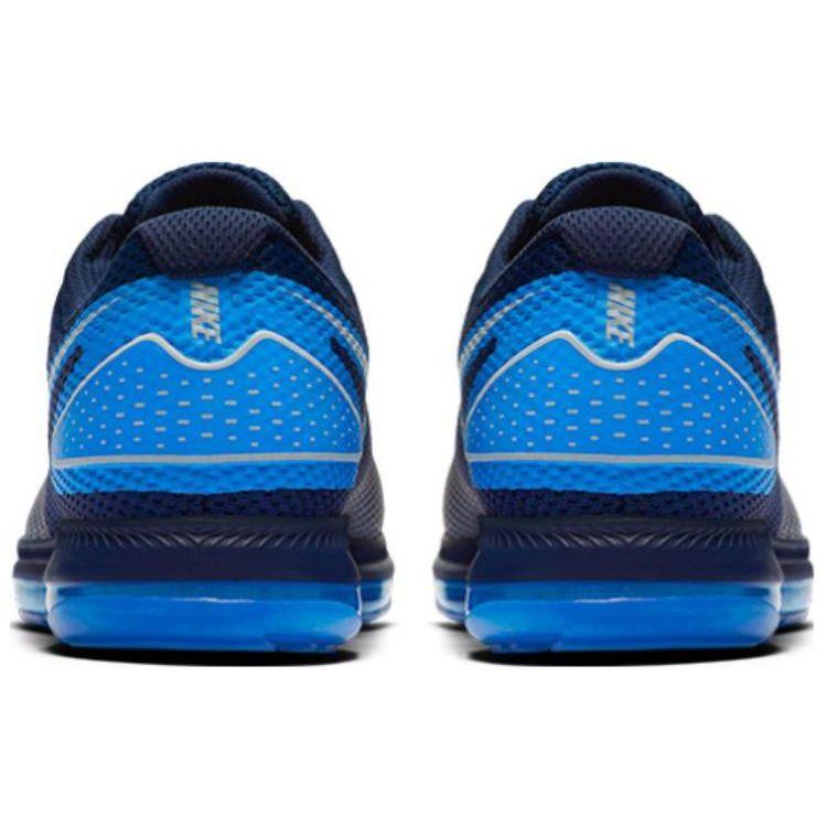 Nike All Out 2 Low 2 Midnight Navy Classic Logo Mesh Cushioning Non-Slip Wear-Resistant Low-Top Running Shoes Men Sneaker Blue Black AJ0035-401