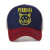 Purrvana Cat Baseball Cap Summer For Men Women Casual Sunscreen Snapback Hat Mesh Breathable Adjustable Sun Hats