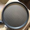 9/10/11/12 Inch Baking Pizza Pan with Holes Carbon Steel Nonstick Kitchen Cooking Tools Pancake Oven Accessories