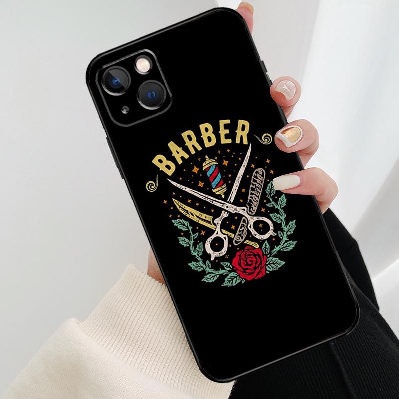 Hair Stylist Hairdresser Phone Case For iPhone 17 Pro Max 14 13 12 11 15 16 Pro Max mini 16 15 Plus 16e 17 Air Cover