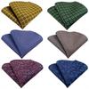 Fashionable Men's Paisley Floral Polyester Pocket Square for Suits (2025)