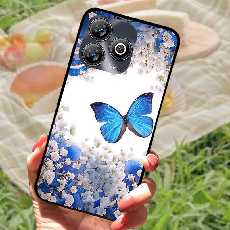 Für ZTE Blade V60 Smart A75 4G Hülle V60Smart Cool Wolf Löwe Silikon Weiches TPU Handyhülle Für ZTE BladeA75 4G Stoßfeste Bumper