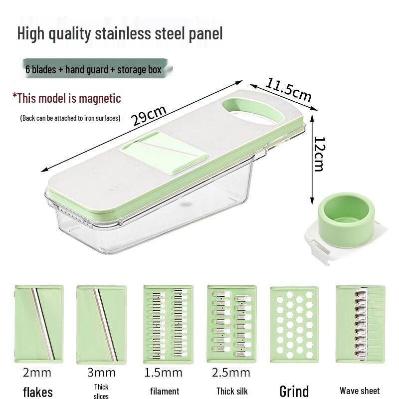 FACE MINI Multi-functional Stainless Steel Vegetable Slicer and Grater