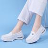 Spot Nurse Shoes Women's Summer Breathable Soft Sole Non-slip Air Cushion Thick Sole White Shoes Medical Black Work Shoes