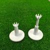 2Pcs Adjustable Golf Tees Durability and Stability Plastic Golf Tees 53mm-73mm for Indoor & Outdoor Practice