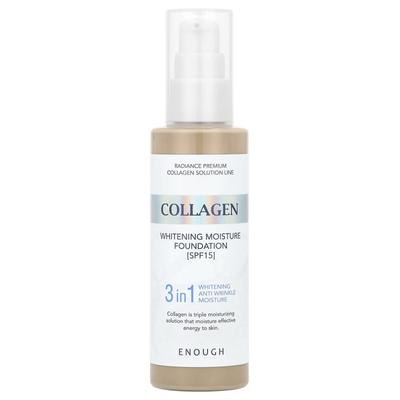 Collagen, Whitening Moisture Foundation, SPF 15, #21, 100ml (3.38fl Oz)