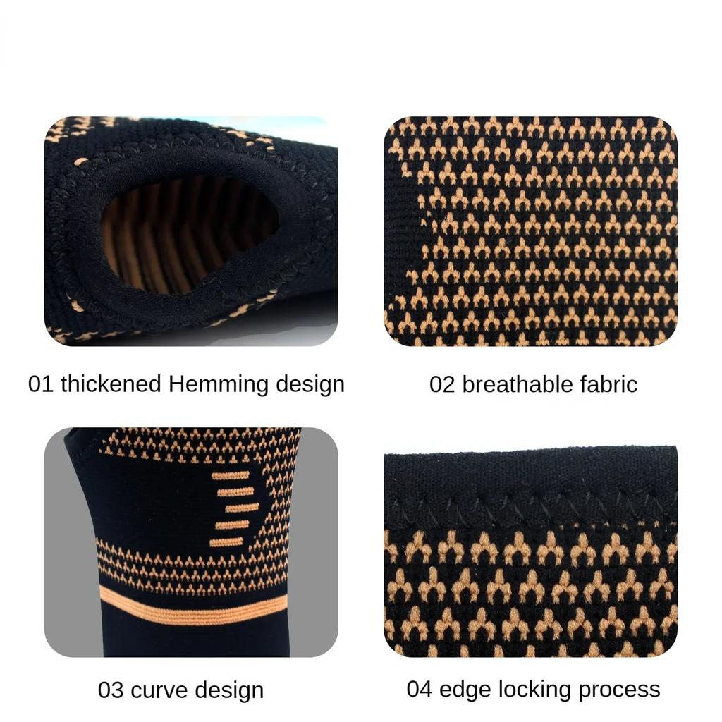 1Pcs Compression Wrist Brace With Pressure Belt Hand Support Wristband Knitting Pressurized Palm Brace Bandage