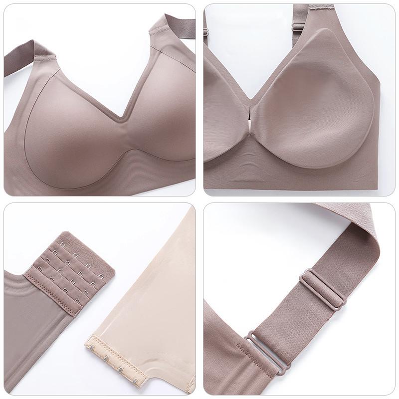 Seamless Push Up Bras for Women Plus Size Comfortable Wireless Bralette Active Brassiere Sexy Underwear Big Size Mto6XL