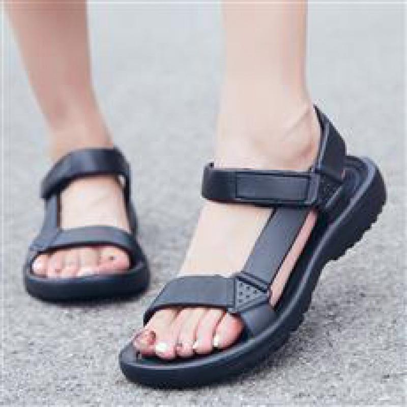 Sandals women's summer wear fashion 2025 new plastic light and comfortable Mori students wading beach sandals