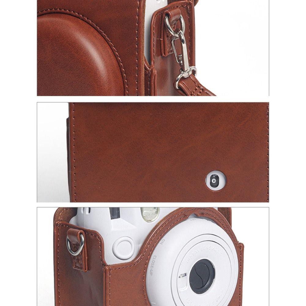 Portable Photography Protective Cover Storage Bag with Adjustable Strap Instant Camera Case