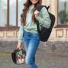 3Pcs Bad Bunny Debi Tirar Mas Fotos DTMF 2025 Backpack Set for Kids Pen Bags Bookbag Sets with Lunch Box For Primary School
