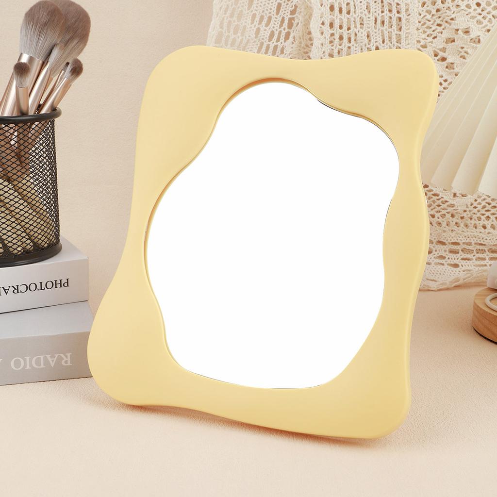 Makeup Mirror Room Decoration Desk Accessorie Mirror Decoration Bedroom Decorative Mirrors Tabletop Mirror Home Aesthetic Decor