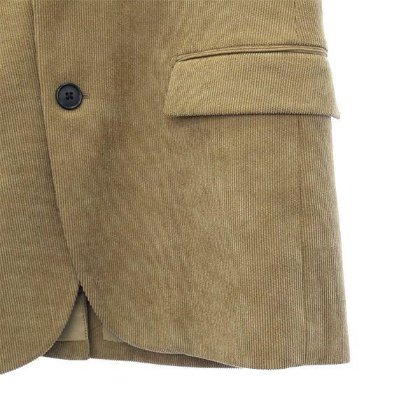 WORK TRIP OUTFITS Corduroy tailored jacket M Brown GREEN LABEL RELAXING Men's Used