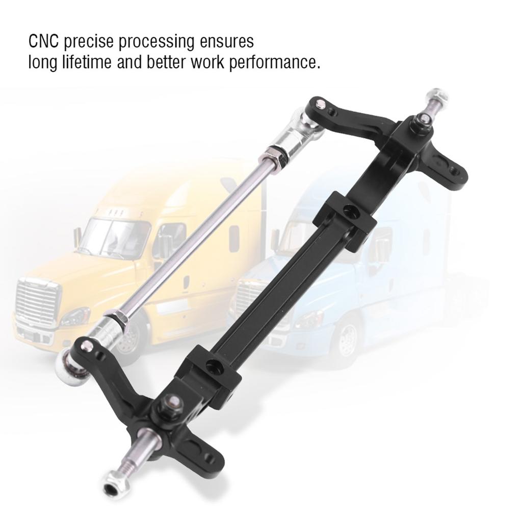 Aluminium Alloy Front, Wheel Axle For  1 14  lenkachse End Steering 1 10 rc straight RC Tractor Truck