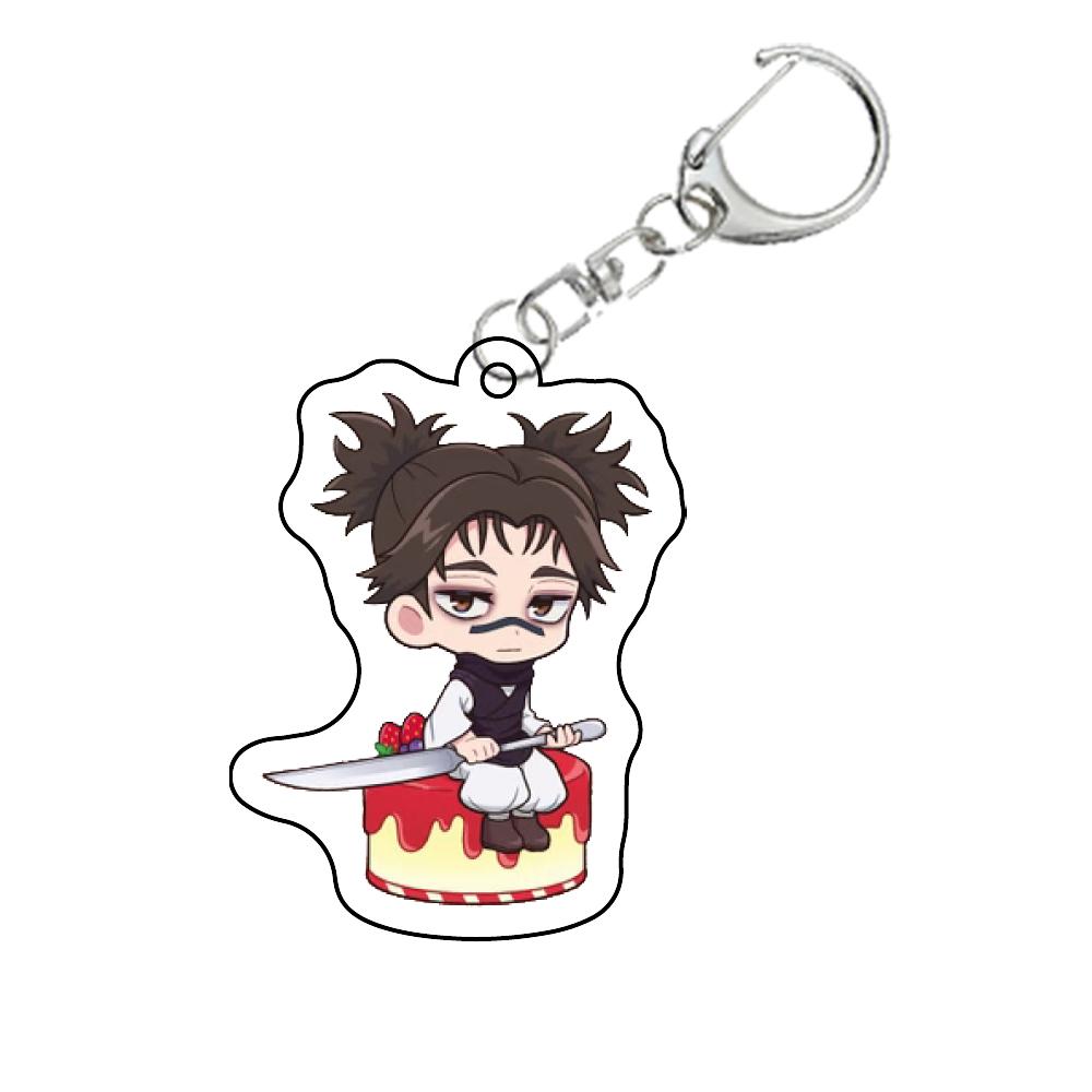 Jujutsu Kaisen Acrylic Keychain Self Created Peripheral Fushiguro Megumi Nanami Kento Kugisaki Nobara Gojo Satoru Anime Charm