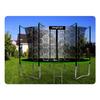 Trampolina Ogrodowa 12Ft/374Cm Z Siatką Wewnętrzną I Drabinką Neo-Sport