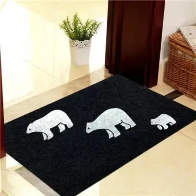

Welcome Home Floor Mat Decoration Living Room Carpet Non-slip Easy Clean Kitchen Area Rug House Office Washable Welcome Doormats 40cm x 60cm