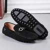Scarpe da Uomo Slip-on in Pelle Scamosciata Fatte a Mano alla Moda Scarpe Basse Casual da Esterno Mocassini da Uomo Scarpe da Passeggio Ultraleggere Scarpe da Guida Antiscivolo