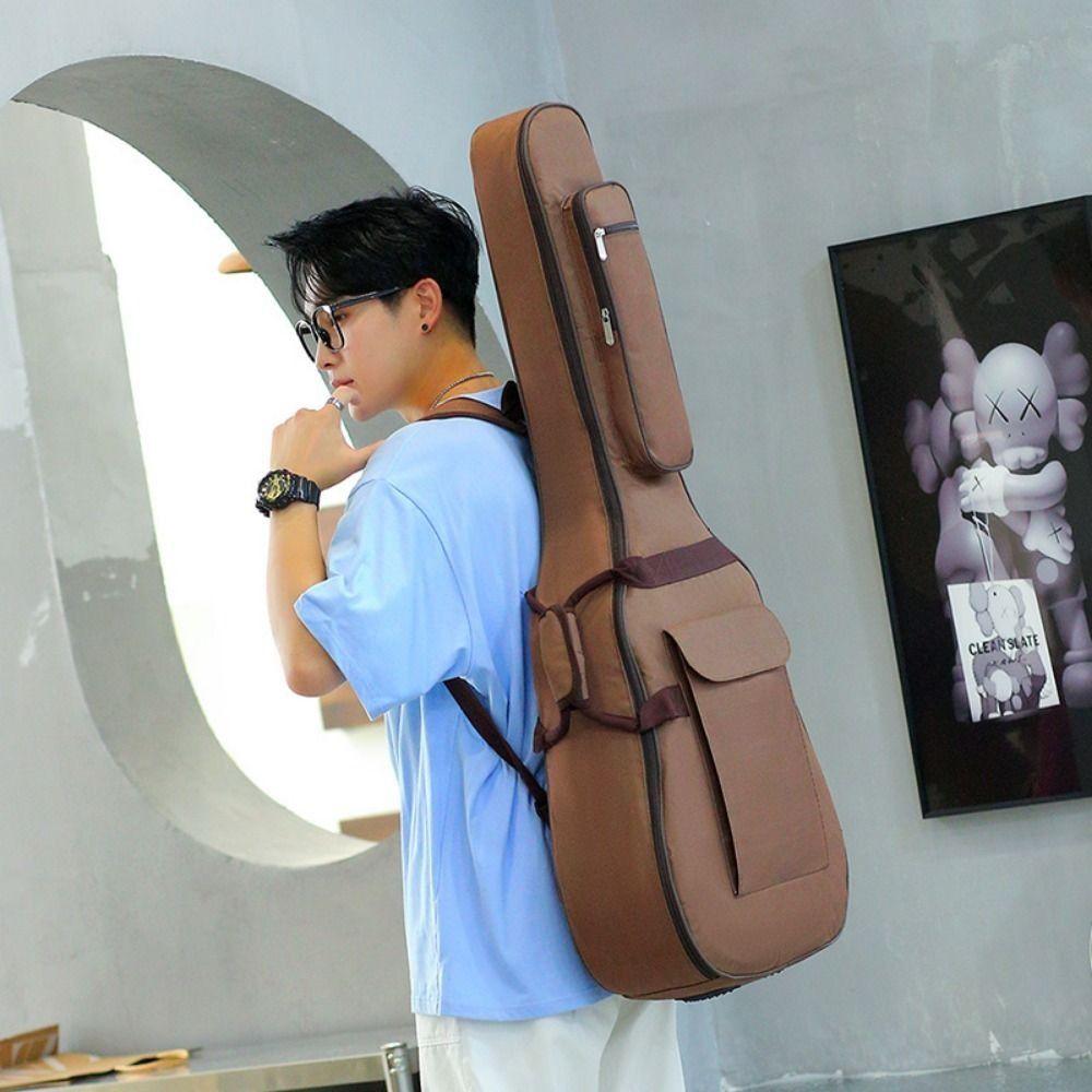 With Side Handle 41 Inch Guitar Bag Carrying Bag for Electric Guitars Acoustic Guitar