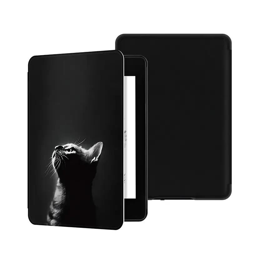 For Kindle Colorsoft Signature Edition 1st Generation Case 7 inch 2025 Leather Case Auto Sleep Cover Paperwhite 12th Gen Funda