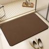 Quick-Dry Diatomaceous Earth Bathroom Mat - Soft, Water-Absorbent, Anti-Slip Floor Mat for Toilets & Entrances