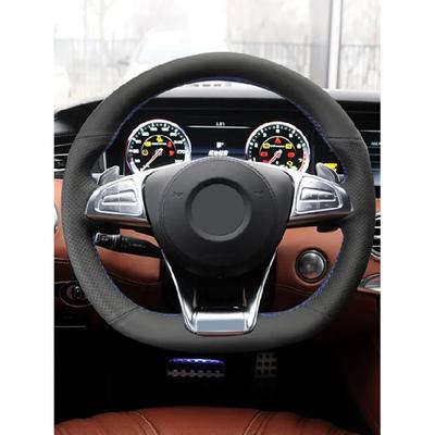 For Mercedes Benz S-Class S500 A-Class AMG A45 C 43 63 2015 2016 2017 2018 Car Interior Accessories Steering Wheel Cover Trim