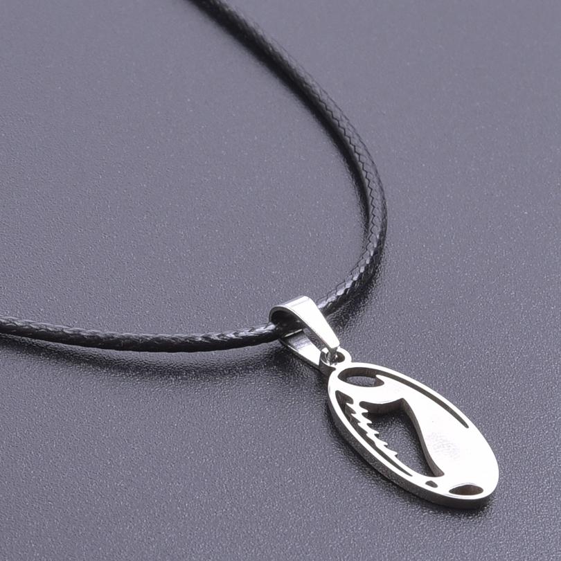 Football/Basketball Pendant Stainless Steel Necklace For Women Men Accessories Sports Charm Necklace Collares Para Mujer Jewelry