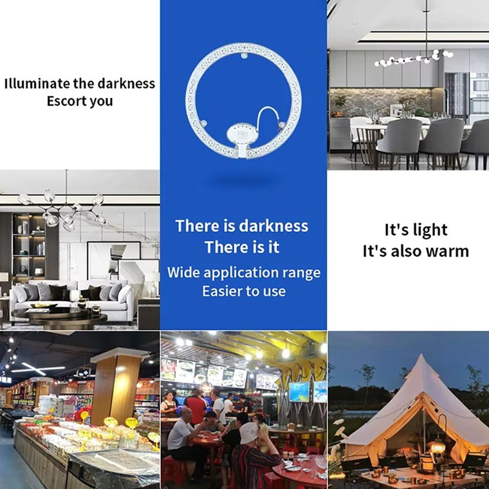 1Pcs 12W 18W 24W 36W LED Ring Light Board Blubs LED Module Lamp Panel Circle Light Ceiling Board