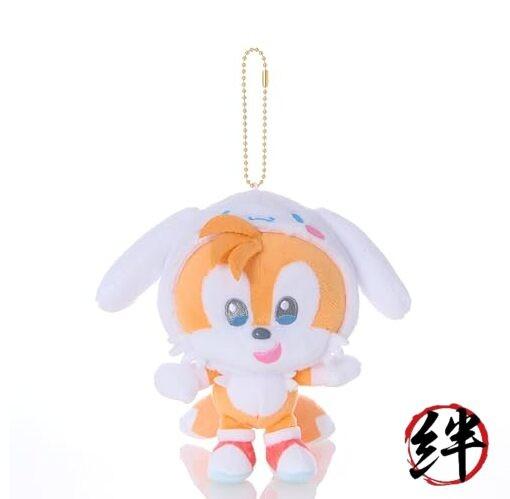 Sega Fave SONIC FRIENDS Sanrio Characters Mascot Tails x Cinnamoroll
