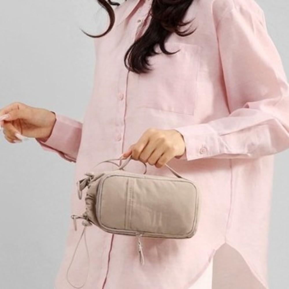 Large Capacity Crossbody Phone Pouch Nylon Women's Fitness Bag Water Bottle Storage Bag  Gym