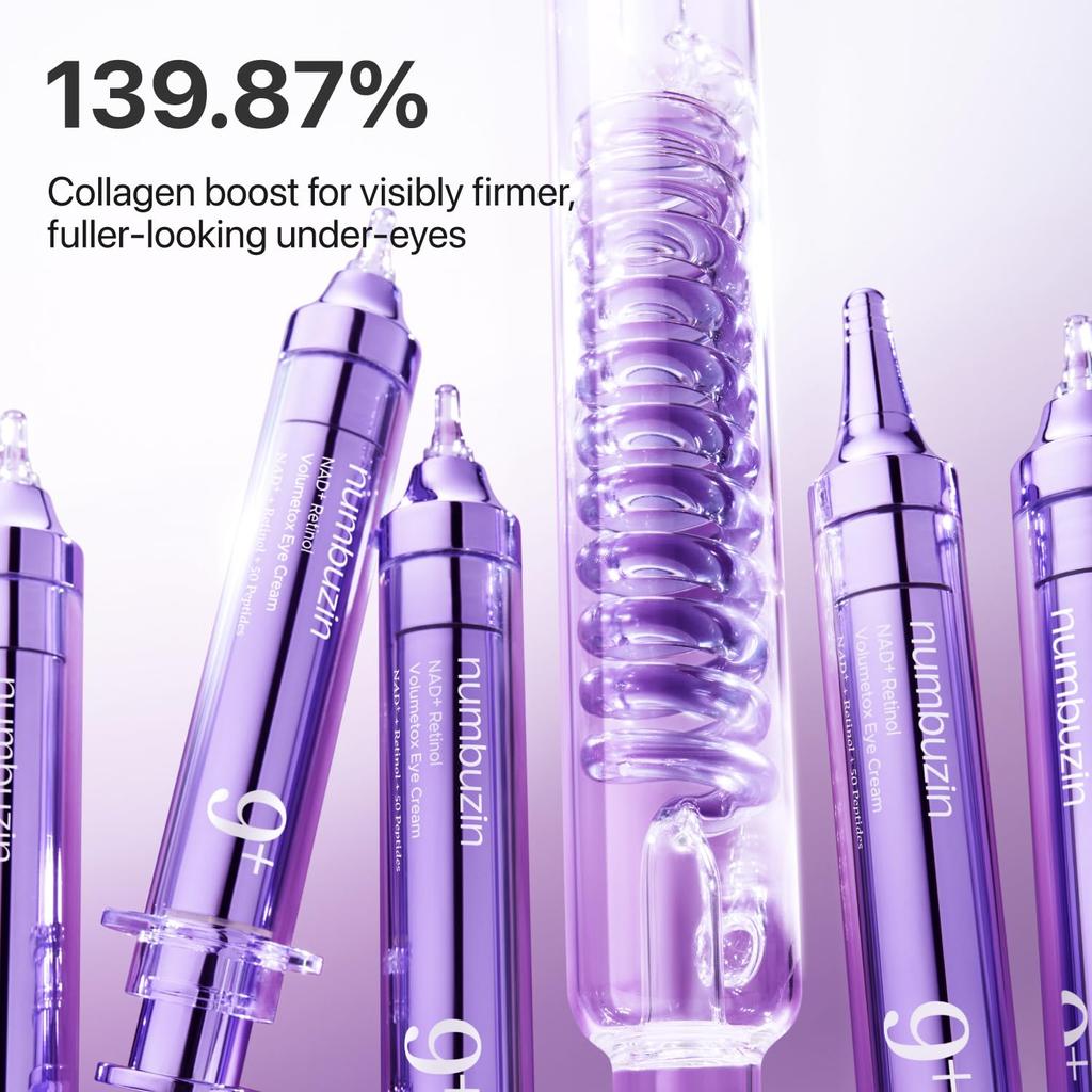 [numbuzin] No.9 NAD+ Retinol Volumetox Eye Cream 10ml