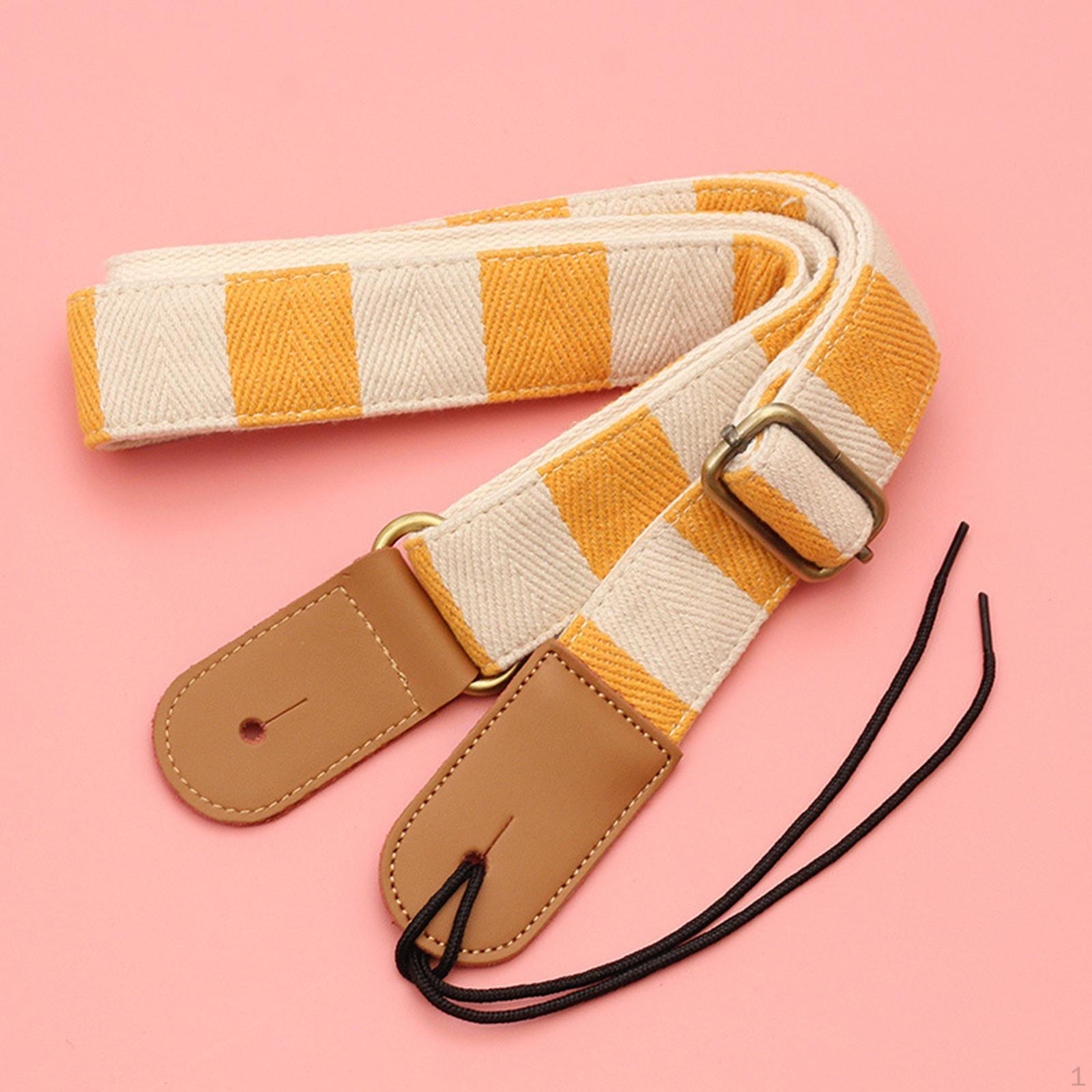 Adjustable Ukulele Strap Fashionable Stringed Instrument Accessory Wear Resistant Lanyard