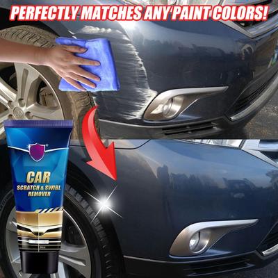 3PCS Creme Universal para Reparo de Arranhões de Carro Ferramenta de Limpeza Removedor de Marcas Circulares Reparo de Arranhões Cera de Polimento Produtos Automotivos Acessórios