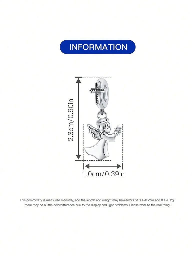 Charms Plata Copper Colors Cross Love Feather Beads Charm Pendant For Original Bracelet For Women Diy Jewelry Love Gift