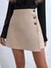 G2 Women's European & American INS Hot Selling High Waist A-Line Hip-Wrapping Black Skirt