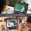USB 2.0 HD 1080P Webcam Camera Video Calling with Microphone Mic for PC Laptop