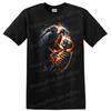 Vulture Skeleton T Shirt Horror Art Graphic Design Fantasy Tee