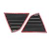 For Toyota Camry Sedan 2018      Car Rear Window Quarter Louver Shutter Cover Side Vent Trim Scoop Sticker