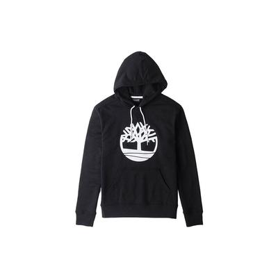 Hooded Pullover Long Sleeve Sweatshirt Men Sweatshirt Black A1NH6001