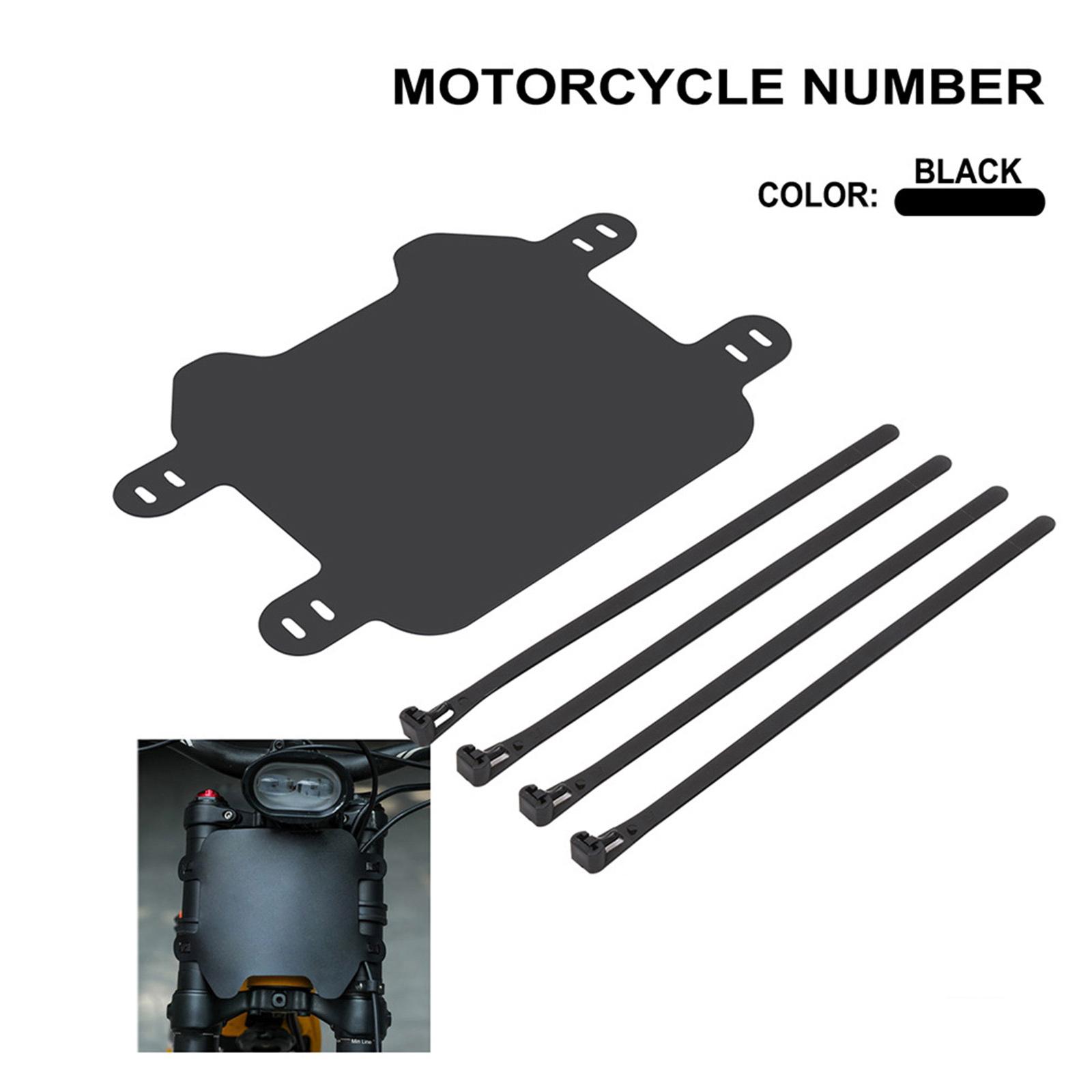 

Передний номерной знак для мотокросса для Sur-Ron X/S OffRoads, электромобиль, велосипед, черная пластиковая крышка
