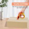 5cm/6cm Shipping Tape Slitter Metal Tape Dispenser Handheld Tape Cutter Ideal for Moving, Mailing, Box Sealing, and Shipping