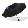 1pc Mandala Pattern Automatic Open/close, All-Season Portable Folding Umbrella for Friends, Travel, Everyday, Events  Yy250812156